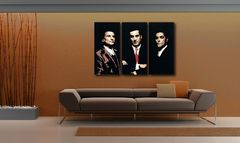 Рачно насликана POP ART слика GOODFELLAS 120x80 cm