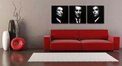 Рачно насликана POP ART слика GOODFELLAS 150x50 cm