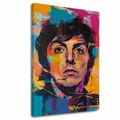 Слика PAUL MCCARTNEY - гениј на Битлси | 100% оригинално насликано акрилно